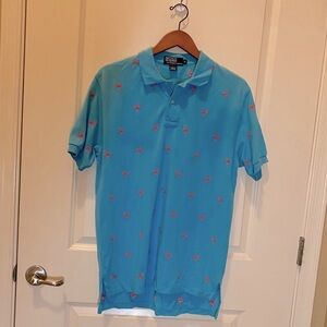 Vintage flamingo Ralph Lauren Polo Men’s